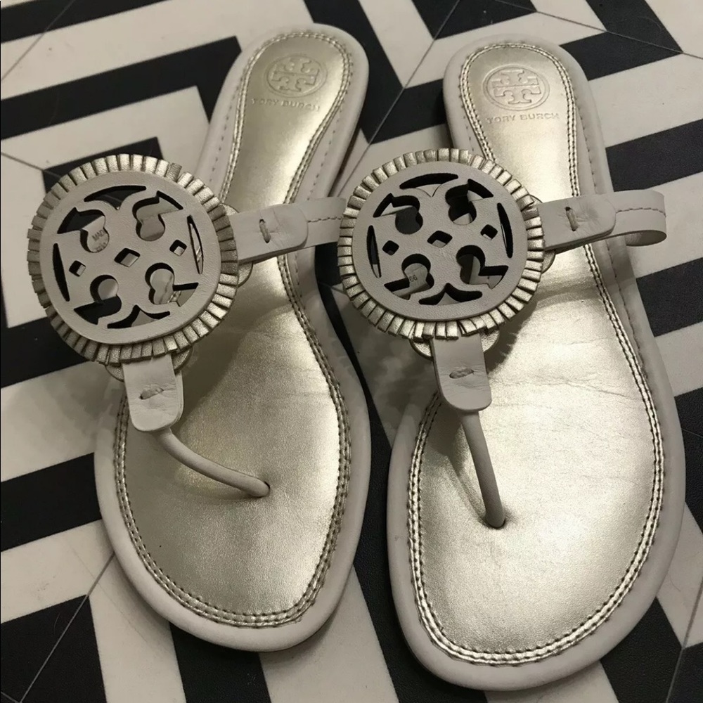 Tory Burch Miller Sandals NWOB; Size 8 1/2